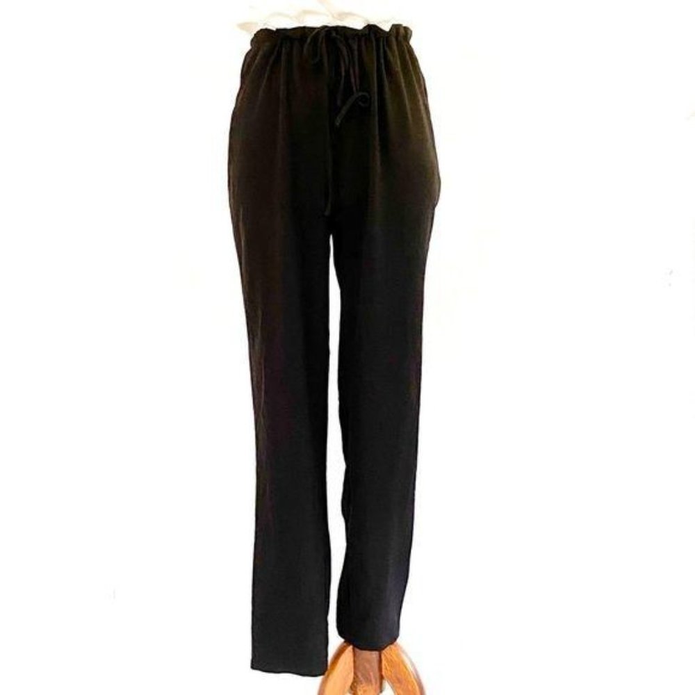 Forever 21 White Top Black Bottom Jumpsuit - Picture 5 of 10